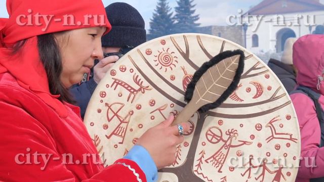 На Кузнецкой крепости встречали Новый год! смотреть онлайн