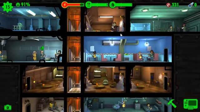 Fallout Shelter#3(Three Triple Upgraded Rooms) смотреть онлайн