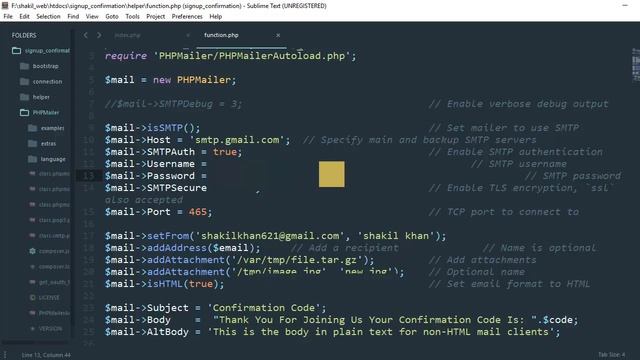 (16/26) PHP PDO Signup Form With Verification Send Confirmation Code In Urdu/Hindi смотреть онлайн