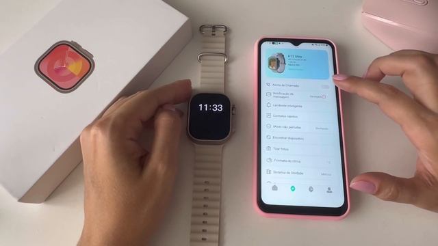H12 ULTRA 2 Smart Watch Como Conectar no APP no dispositivo ANDROID #smartwatch смотреть онлайн