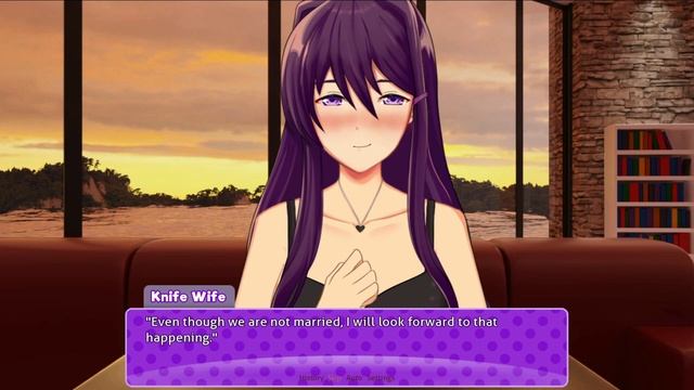 Calling Yandere Yuri "Knife Wife" (Part 2/3) - Just Yuri Mod смотреть онлайн