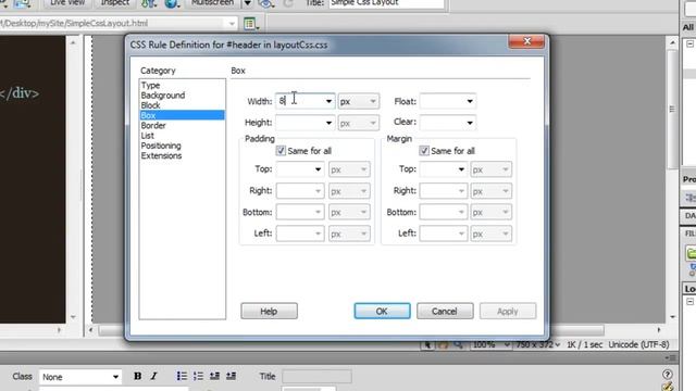 Dreamweaver cs 5.5 tutorial : A very Simple Css layout смотреть онлайн