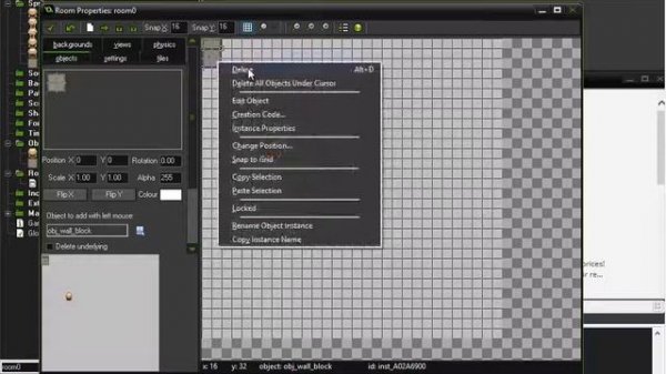 Game Maker-Studio #2 Создание блоков