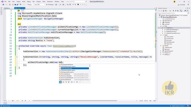 Blazor : Real-Time Notification System using SignalR смотреть онлайн
