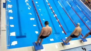 50 метров кроль соревнование работников УУАЗ