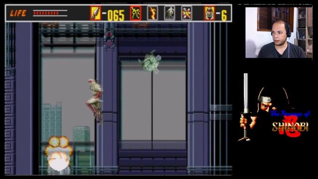 A Vingança Do Shinobi 1989 - Mega Drive até zerar смотреть онлайн