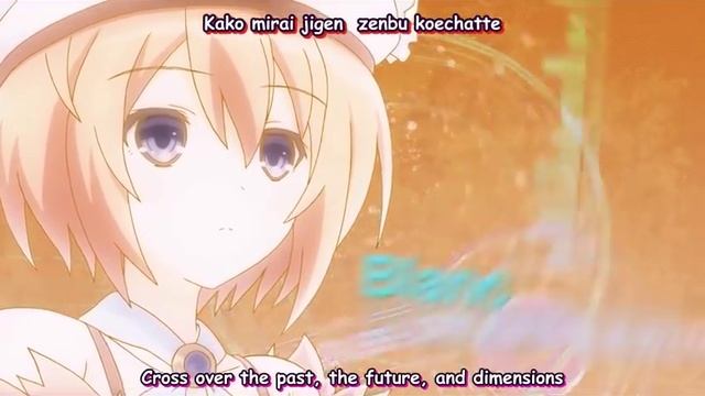 Dimension Tripper!!!! - Hyperdimension Neptunia THE ANIMATION [Lyrics+English translation] смотреть онлайн