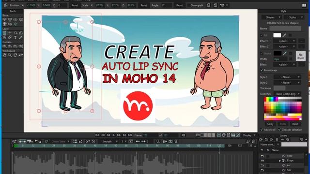 how to make auto lip sync in moho 14 tutorial смотреть онлайн