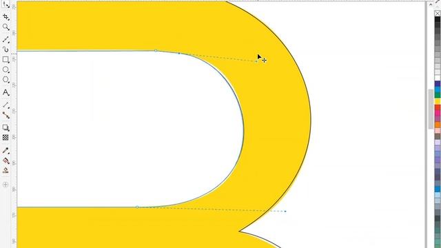 Use of Bezier Tool and Shape Tool in CorelDraw 4 October 2021 смотреть онлайн