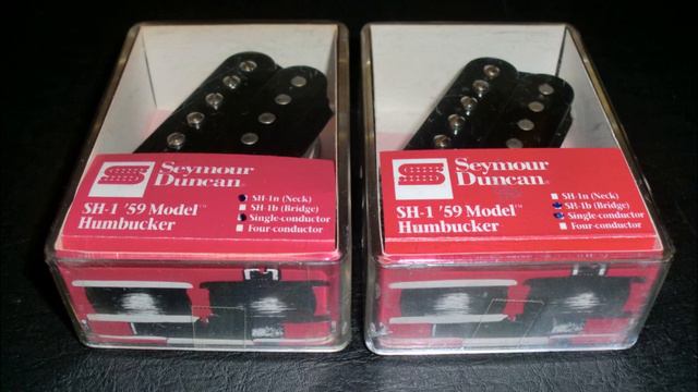SeymourDuncan - '59 Model Vs Gibson - '57 Classic /  DriveTone