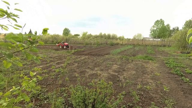 Янмар КЕ 3Д Фрезеровка дачи сложный выход с участка смотреть онлайн