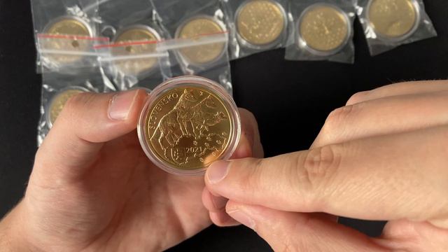 5 euro commemorative coins Slovakia - introduction to the fauna and flora collection. смотреть онлайн