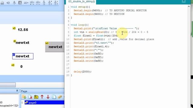 #96 Nextion Display - Float values Arduino to Nextion Simple method - Nextion Tutorial смотреть онлайн