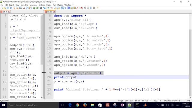 Dynamic Optimization Sensitivity in MATLAB and Python смотреть онлайн
