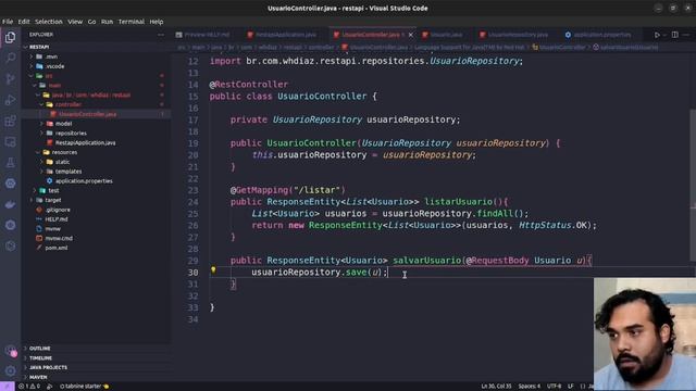 CRUD Rest API com Java, Spring, Jpa, Hibernate, Postgresql, Docker e PostMan смотреть онлайн