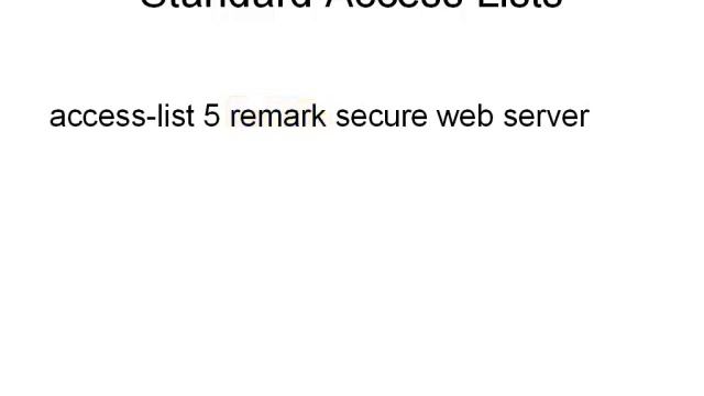 11. Standard Access Lists смотреть онлайн