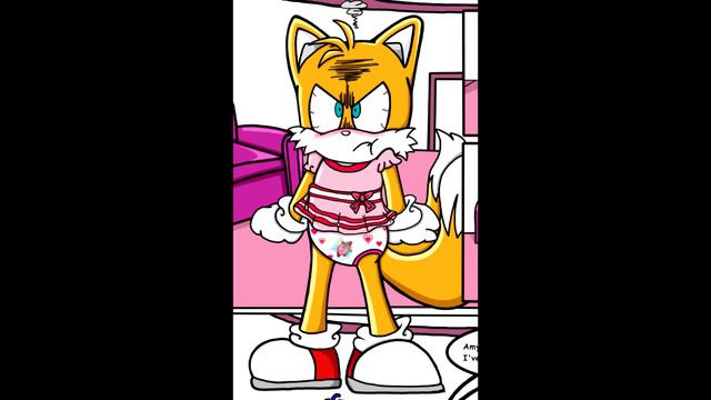 Tails! the Babysitter II Page 1-11 (Amy Rose Cream Tails & Jackson & Londa Manele & Sonic) смотреть онлайн