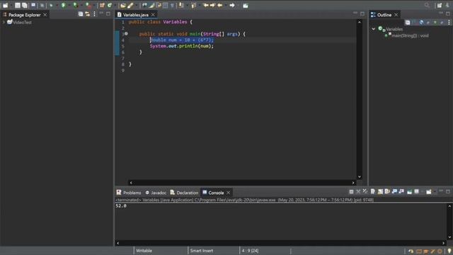 Intro to Java - 2: Let's Get Started! смотреть онлайн