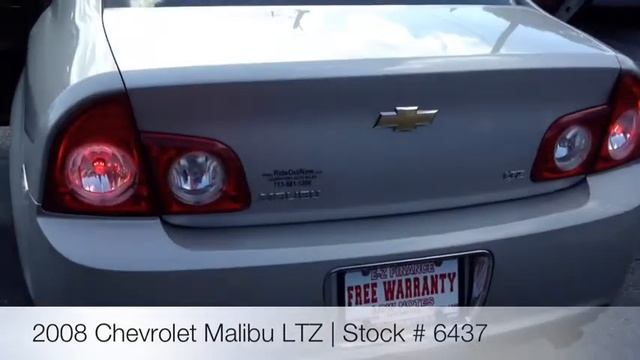 2008 Chevrolet Malibu LTZ 6437 смотреть онлайн
