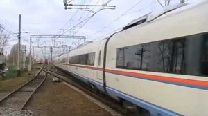 Высокоскоростной поезд "Сапсан" Санкт-Петербург — Москва