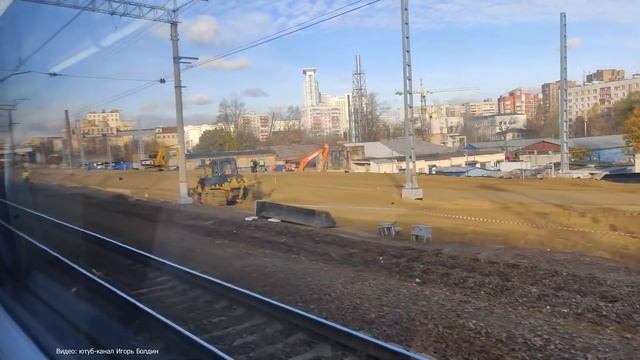 Как МЦД-3 повернёт от Электрозаводской на Митьково? Все подробности. Аномальный треугольник. смотреть онлайн