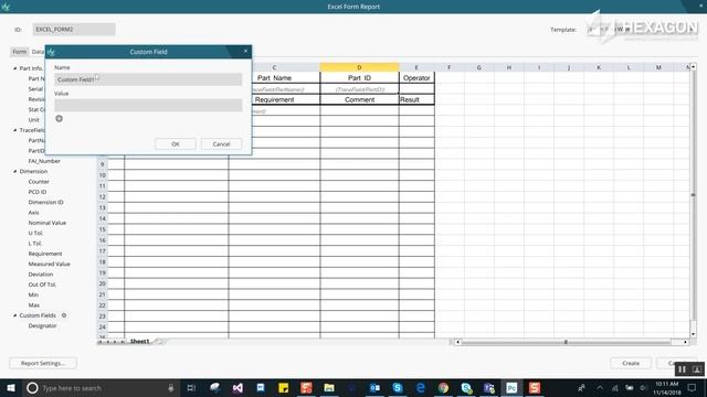 PC-DMIS 2019 R1 Excel Form Report смотреть онлайн