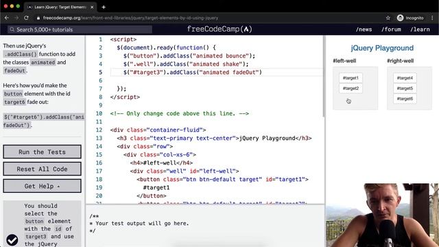 Target Elements by id Using jQuery - jQuery - Free Code Camp смотреть онлайн