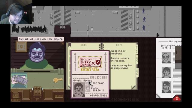 Border inspector and BOMB DISPOSAL?!: Papers Please Part 6 смотреть онлайн
