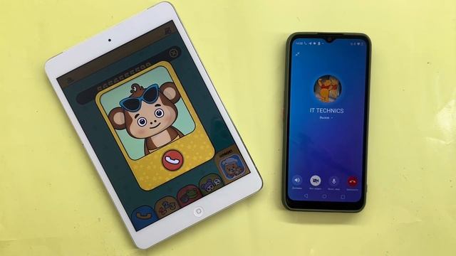 Baby Phone iPad mini2 vs Realmi C31 incoming Call Telegram App Social смотреть онлайн