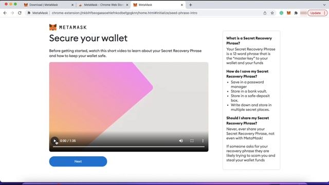 How to get started with Web3.0? Get a Metamask Wallet смотреть онлайн