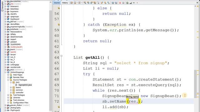 Complete java web project lec-9(Read data from database) смотреть онлайн