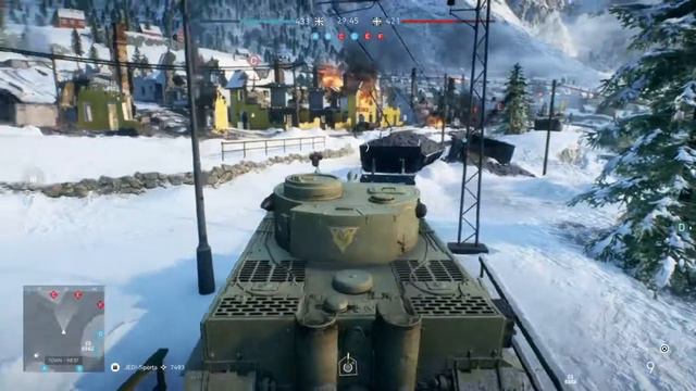 Battlefield V #46 Conquest Cold Winter On Narvik! PS4 Uncut