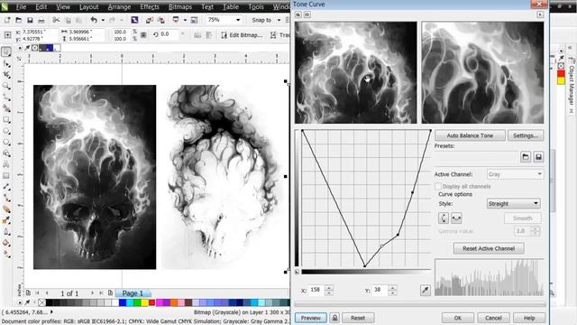 Grey Scale Color Separations like Simulated Process in CorelDRAW смотреть онлайн