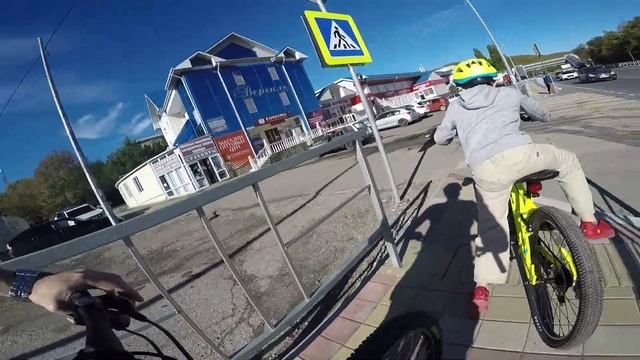 Катаем на велосипедах в Краснодарском крае. смотреть онлайн