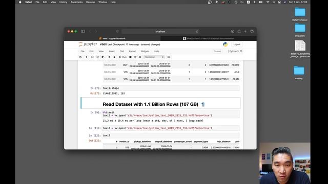 Vaex - Fast data frame for Data Science (Handle billion rows in seconds) смотреть онлайн