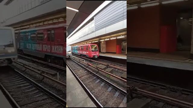 ВАЛЛ-И. Московское метро. БËРН-И Русич "Здоровый образ жизни" прибывает на станцию Кунцевская.? смотреть онлайн