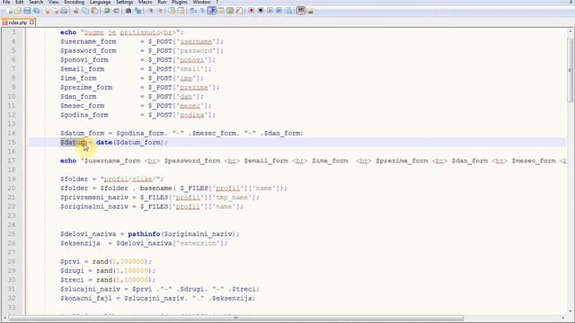 PHP Tutorial: Login Register (part 11): register form validation - Date correction смотреть онлайн