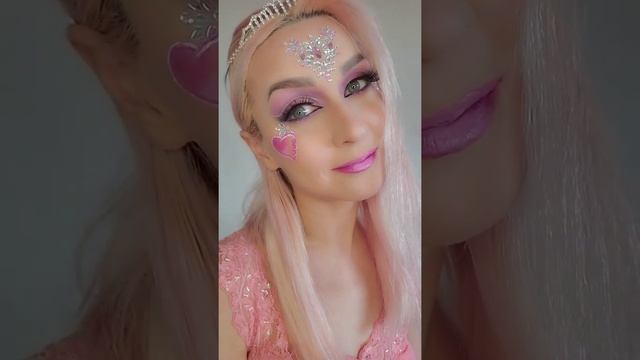 Princess makeup. Pink eyeshadows. Spring makeup. Весенний макияж. Макияж принцессы смотреть онлайн