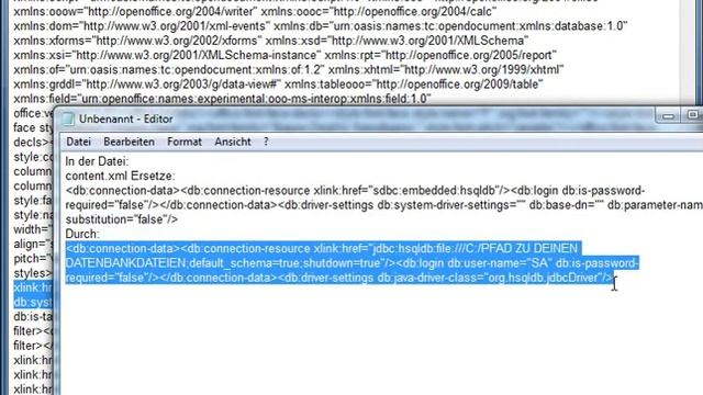 06 OpenOffice Base: Eine HSQL Datenbank mit Frontend und Backend erstellen смотреть онлайн