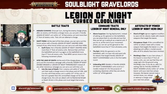 New Battletome Thoughts - Soulblight Gravelords (Legion of Night & Kastalai focused) смотреть онлайн