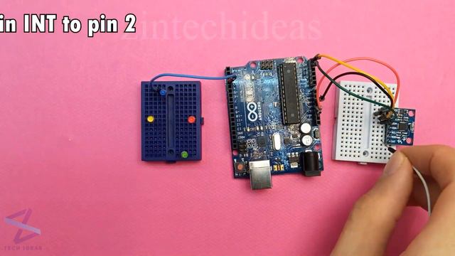 How to use MPU-6050 Accelerometer and Gyroscope with Arduino MPU6050 | GY521 смотреть онлайн