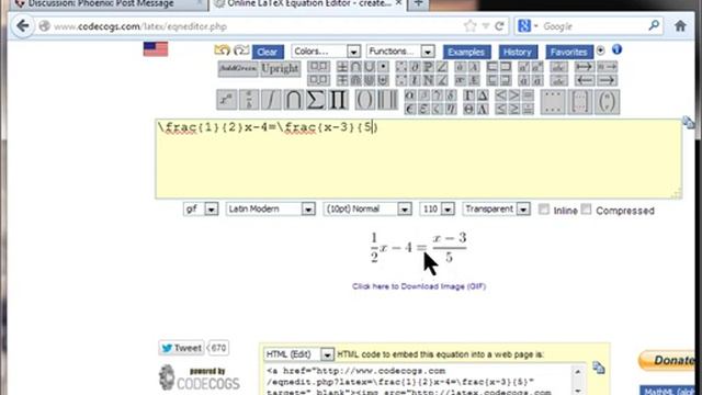 using code cogs equation editor смотреть онлайн