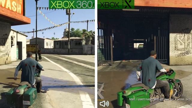 GTA 5 - Xbox 360 vs. Xbox Series X (Grand Theft Auto V) | Side by Side смотреть онлайн