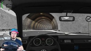 ЕДУ ЗИМОЙ К БАБУШКЕ В ДЕРЕВНЮ - City Car Driving + РУЛЬ