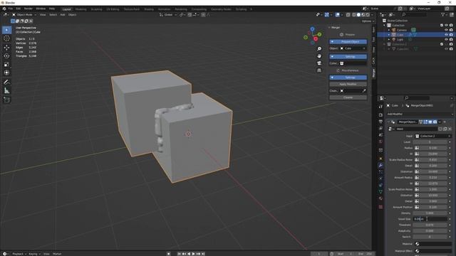 Merger (Blender Add-on and Geometry Nodes) смотреть онлайн