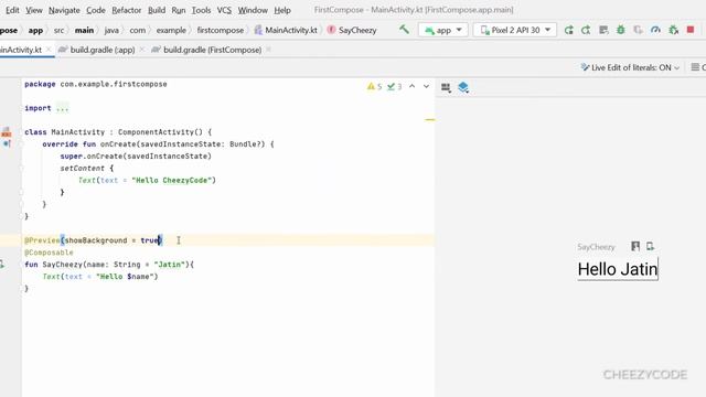 Android Jetpack Composable Tutorial | Project Setup | CheezyCode Hindi смотреть онлайн