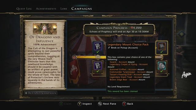 Neverwinter Echoes of Prophecy - Of Dragons and Influence Rewards! смотреть онлайн