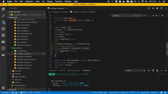 Build a Library web application with Vue JS, Node JS, and SQL or MongoDB using ScaffoldHub смотреть онлайн