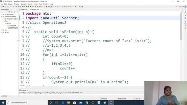 34. Core Java @Free in Telugu Nested For Loops in Eclipse IDE смотреть онлайн