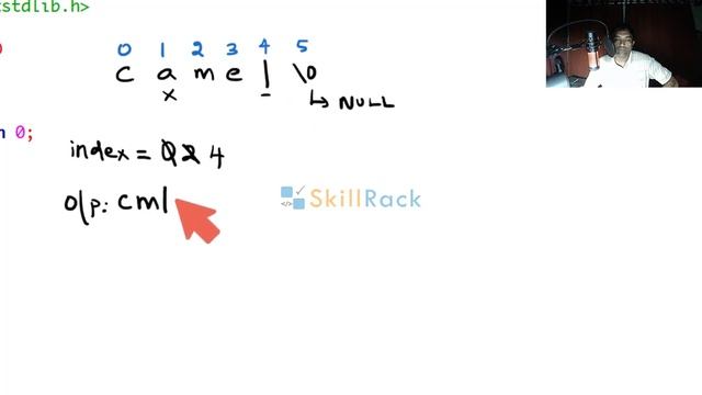 Print Alternate Characters - C Program смотреть онлайн